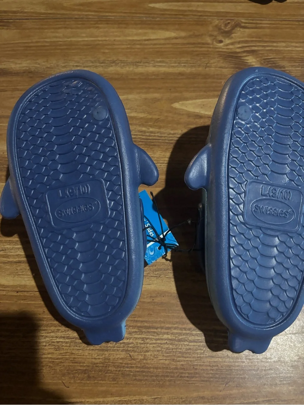 Kids Shark Clog Sandals - Blue